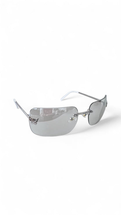 Papillon Blue Sunglasses